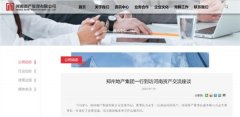 河南出手 地产纾困基