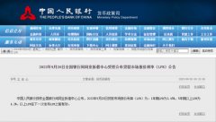 刚刚,央行公布LPR!A